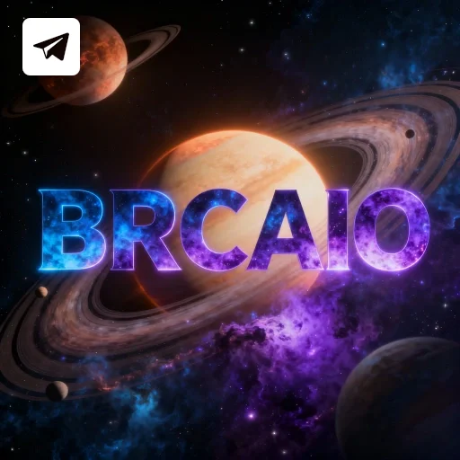 Canal oficial da brcaio no Telegram